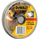 DEWALT DT42340TZ-QZ accessorio per smerigliatrice Disco per tagliare Disco per tagliare, Centro piatto, Acciaio inossidabile, Ogni marca, 2,22 cm, 12,5 cm