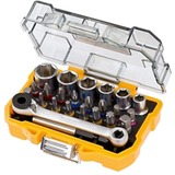 DEWALT Set di cacciaviti con punte e cricchetto DT71516, 24 pezzi, Set di strumenti 