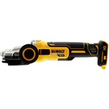 DEWALT Smerigliatrice angolare a testa piatta a batteria DCG405FNT, 18 Volt Nero/Giallo