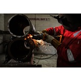 DEWALT Smerigliatrice angolare a testa piatta a batteria DCG405FNT, 18 Volt Nero/Giallo