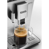 DeLonghi Autentica Cappuccino ETAM 29.660.SB Macchina per espresso argento/Nero, Macchina per espresso, Chicchi di caffè, Macinatore integrato, 1450 W, Nero, Acciaio inossidabile