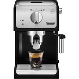 DeLonghi Autentica ECP33.21.BK macchina per caffè Semi-automatica Macchina per espresso 1,1 L Nero/Argento, Macchina per espresso, 1,1 L, Caffè macinato, 1100 W, Nero