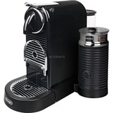 DeLonghi Citiz Semi-automatica Macchina da caffè con filtro 1 L Nero/Argento, Macchina da caffè con filtro, 1 L, Capsule caffè, 1710 W, Nero