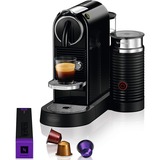 DeLonghi Citiz Semi-automatica Macchina da caffè con filtro 1 L Nero/Argento, Macchina da caffè con filtro, 1 L, Capsule caffè, 1710 W, Nero