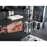 DeLonghi DINAMICA ECAM 350.35.SB Automatica Macchina per espresso argento/Nero, Macchina per espresso, Chicchi di caffè, Caffè macinato, Macinatore integrato, 1450 W, Nero, Argento