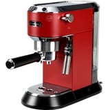 DeLonghi Dedica Style Dedica EC685.R Macchina da Caffè Manuale Espresso e Cappuccino, Compatibile con Polvere o Cialde E.S.E., Spegnimento Automatico, Serbatoio Estraibile 1.1L, 1450W, 15bar, Rosso, Macchina per espresso rosso, Compatibile con Polvere o Cialde E.S.E., Spegnimento Automatico, Serbatoio Estraibile 1.1L, 1450W, 15bar, Rosso, Macchina per espresso, 1,1 L, Cialde caffè, Caffè macinato, 1300 W, Nero, Rosso, Argento