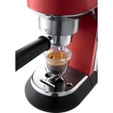 DeLonghi Dedica Style Dedica EC685.R Macchina da Caffè Manuale Espresso e Cappuccino, Compatibile con Polvere o Cialde E.S.E., Spegnimento Automatico, Serbatoio Estraibile 1.1L, 1450W, 15bar, Rosso, Macchina per espresso rosso, Compatibile con Polvere o Cialde E.S.E., Spegnimento Automatico, Serbatoio Estraibile 1.1L, 1450W, 15bar, Rosso, Macchina per espresso, 1,1 L, Cialde caffè, Caffè macinato, 1300 W, Nero, Rosso, Argento