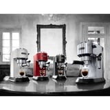 DeLonghi Dedica Style Dedica - Macchina da Caffè Manuale Espresso e Cappuccino, Polvere e Cialde ESE,1.1L, Argento (EC685.M), Macchina per espresso argento, Polvere e Cialde ESE,1.1L, Argento (EC685.M), Macchina per espresso, 1,1 L, Cialde caffè, Caffè macinato, 1300 W, Nero, Metallico, Argento