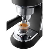 DeLonghi Dedica Style EC 685.BK Manuale Macchina per espresso 1,1 L Nero/argento lucido, Macchina per espresso, 1,1 L, Caffè macinato, 1300 W, Nero, Cromo, Acciaio inossidabile