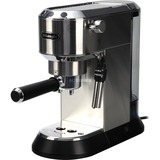 DeLonghi Dedica Style EC 685.M Semi-automatica Macchina per espresso 1,1 L argento, Macchina per espresso, 1,1 L, Caffè macinato, 1300 W, Acciaio inossidabile