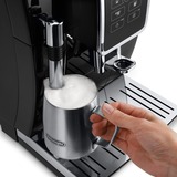 DeLonghi Dinamica Ecam 350.15.B Automatica Macchina per espresso Nero, Macchina per espresso, Chicchi di caffè, Caffè macinato, Macinatore integrato, 1450 W, Nero