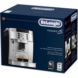 DeLonghi ECAM 22.110.SB macchina per caffè espresso 1,8 L Automatica argento/Nero, Macchina per espresso, 1,8 L, Chicchi di caffè, Caffè macinato, Macinatore integrato, 1450 W, Nero, Argento