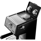 DeLonghi ECP 33.21 macchina per caffè Semi-automatica Macchina per espresso 1,1 L Nero/alluminio, Macchina per espresso, 1,1 L, Cialde caffè, Caffè macinato, 1100 W, Nero, Acciaio inossidabile