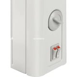 DeLonghi HCM2030 stufetta elettrica 2000 W, Livello convettore bianco/grigio, 2000 W, 700 W, 60 m³, 230 V, 50 Hz, 542 x 175 x 400 mm