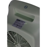 DeLonghi HFS50B20.GR Interno Verde, Bianco 2000 W Riscaldatore ambiente elettrico con ventilatore verde, Riscaldatore ambiente elettrico con ventilatore, IP21, Interno, Scrivania, Pavimento, Tavolo, Verde, Bianco, Manopola