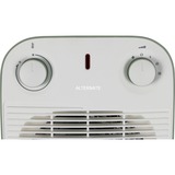 DeLonghi HFS50B20.GR Interno Verde, Bianco 2000 W Riscaldatore ambiente elettrico con ventilatore verde, Riscaldatore ambiente elettrico con ventilatore, IP21, Interno, Scrivania, Pavimento, Tavolo, Verde, Bianco, Manopola