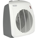 DeLonghi HVY1030 stufetta elettrica 2000 W, Termoventilatore bianco/grigio, 2000 W, 1000 W, 65 m³, 220 - 230 V, 50 Hz, 600 g