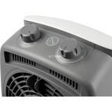 DeLonghi HVY1030 stufetta elettrica 2000 W, Termoventilatore bianco/grigio, 2000 W, 1000 W, 65 m³, 220 - 230 V, 50 Hz, 600 g