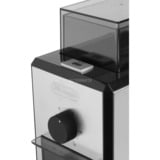 DeLonghi KG89 110 W Acciaio inox, Coffee Mill argento, 120 g, Acciaio inox, Plastica, Acciaio inox, 12 pz, 110 W, 220 - 240 V