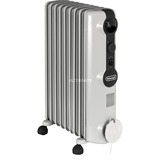 DeLonghi TRRS 0920 stufetta elettrica Interno Bianco 2000 W Radiatore grigio, Radiatore, Interno, Bianco, Manopola, 2000 W, 900 W