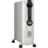 DeLonghi TRRS 1225 stufetta elettrica Interno Bianco 2500 W grigio, Interno, Bianco, Manopola, 2500 W, 1100 W, 75 m³