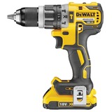 DeWALT DCD796D2-QW trapano Senza chiave 1,6 kg Nero, Giallo, Cordless Nero/Giallo, Trapano con impugnatura a pistola, Senza chiave, 1,3 cm, 4 cm, 1,3 cm, 1,3 cm