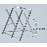 EINHELL 4500067, Cavalletto argento