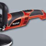 EINHELL CC-PO 1100/1E lucidatrice per auto 1100 W 3500 Giri/min rosso/Nero, Lucidatrice rotativa per auto, 3500 Giri/min, 1100 W, Nero, Grigio, Rosso, 2,5 kg, AC