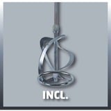 EINHELL Farb-Mörtelrührer TC-MX 1200 E, Agitatore rosso/Nero