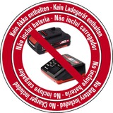 EINHELL GC-CT 18/24 Li-Solo, Tagliabordi rosso/Nero