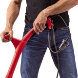 EINHELL GC-EG 1410 Detergenti per stucco e piastrelle rosso, Detergente per stucco, Nero, Rosso, 125 mm, 250 mm, 655 mm