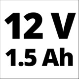 EINHELL GE-CG 12 Li cesoia per erba cordless 12 V Ioni di Litio Nero, Rosso, Argento rosso/Nero, 8 ml, 8 mm, Nero, Rosso, Argento, 61 dB, 81 dB, 6 dB