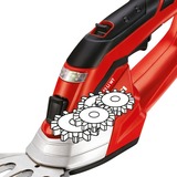 EINHELL GE-CG 12 Li cesoia per erba cordless 12 V Ioni di Litio Nero, Rosso, Argento rosso/Nero, 8 ml, 8 mm, Nero, Rosso, Argento, 61 dB, 81 dB, 6 dB