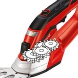 EINHELL GE-CG 12 Li cesoia per erba cordless 12 V Ioni di Litio Nero, Rosso, Argento, Forbici per erba rosso/Nero, 8 ml, 8 mm, Nero, Rosso, Argento, 61 dB, 81 dB, 6 dB