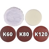 EINHELL Power X-Change lucidatrice a batteria CE-CP 18/180 Li E-Solo, 18Volt, Macchina di lucidatura rosso/Nero