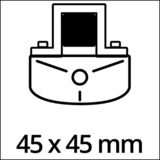 EINHELL TC-EH 250 500 W 12 m 125 kg rosso, Fune di sollevamento a filo, 12 m, 125 kg, 250 kg, 11,5 m, 5,7 m