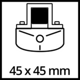 EINHELL TC-EH 500 1000 W 500 kg 230 V, Argano rosso, 500 kg, 11,5 m, 5,7 m, 5,7 m/min, 11,5 m/min, 1000 W