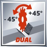 EINHELL TE-SM 2131 Dual 1600 W 5000 Giri/min rosso/Nero, 490 mm, 825 mm, 337 mm, 13,1 kg