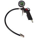 Einhell 4133115 manometro per pneumatico 0 - 13 bar Manometro digitale, Misuratore di pressione gomme Nero, Manometro digitale, 0 - 13 bar, Barra, Nero, Verde