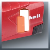 Einhell 4257880 chiodatrice e pistola pinzatrice, Graffatrice rosso/Nero, 6 mm, 1,4 cm, Ioni di Litio, 1300 Ah, 3,6 V, 890 g