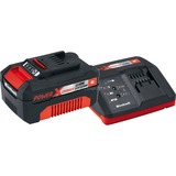 Einhell 4512042 batteria e caricabatteria per utensili elettrici, Caricabatterie Nero/Rosso, Ioni di Litio, 18 V, Nero, Rosso, 200-260 V, 50/60 Hz, Ioni di Litio