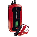 Einhell CE-BC 10 M Caricabatteria per veicolo 12 V Nero, Rosso, Caricabatterie rosso/Nero, 12 V, 220 - 240 V, 50 Hz, LCD, Nero, Rosso