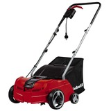 Einhell GC-SA 1231/1 scarificatore 1200 W 28 L Nero, Rosso, Arieggiatore rosso/Nero, 1200 W, 31 cm, 9 mm, 300 m², 28 L, 18 cm