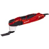 Einhell Multifunktionswerkzeug TE-MG 200 CE (200 W, Konstantelektronik, Staubabsaugung, 6x Schleifpapier, Schaber, Sägeblatt, im Koffer) rosso/Nero, Konstantelektronik, Staubabsaugung, 6x Schleifpapier, Schaber, Sägeblatt, im Koffer)