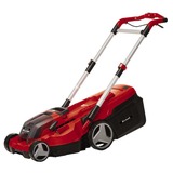 Einhell RASARRO Tagliaerba a spinta Batteria Nero, Rosso, Rasaerba rosso/Nero, Tagliaerba a spinta, 450 m², 38 cm, 2,5 cm, 7,5 cm, 45 L