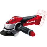 Einhell TE-AG 18 Li 115mm Nero, Rosso smerigliatrice angolare cordless rosso, 8500 Giri/min, Nero, Rosso, Batteria, 11,5 cm