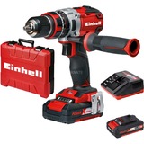 Einhell TE-CD 18 Li-i BL Senza chiave 1,69 kg Alluminio, Nero, Rosso, Cordless rosso/Nero, Trapano con impugnatura a pistola, Senza chiave, 1,3 cm, 1 cm, 500 Giri/min, 1800 Giri/min