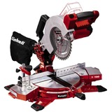 Einhell TE-MS 18/210 Li-Solo 3000 Giri/min, Sega mitra/Troncatrice rosso/Nero, 3000 Giri/min, 104,2 dB, 91,2 dB, 3 dB, Batteria, Ioni di Litio