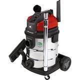 Einhell TE-VC 1925 SA 25 L Aspiratore a cilindro Secco e bagnato 2600 W Sacchetto per la polvere rosso, 2600 W, Aspiratore a cilindro, Secco e bagnato, Sacchetto per la polvere, 25 L, 72 dB