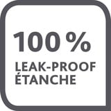 Emsa 508540 recipiente per cibo Rettangolare Scatola 1 L Trasparente 6 pz, Casella trasparente/Blu, Scatola, Rettangolare, 1 L, Trasparente, Germania, 136 mm